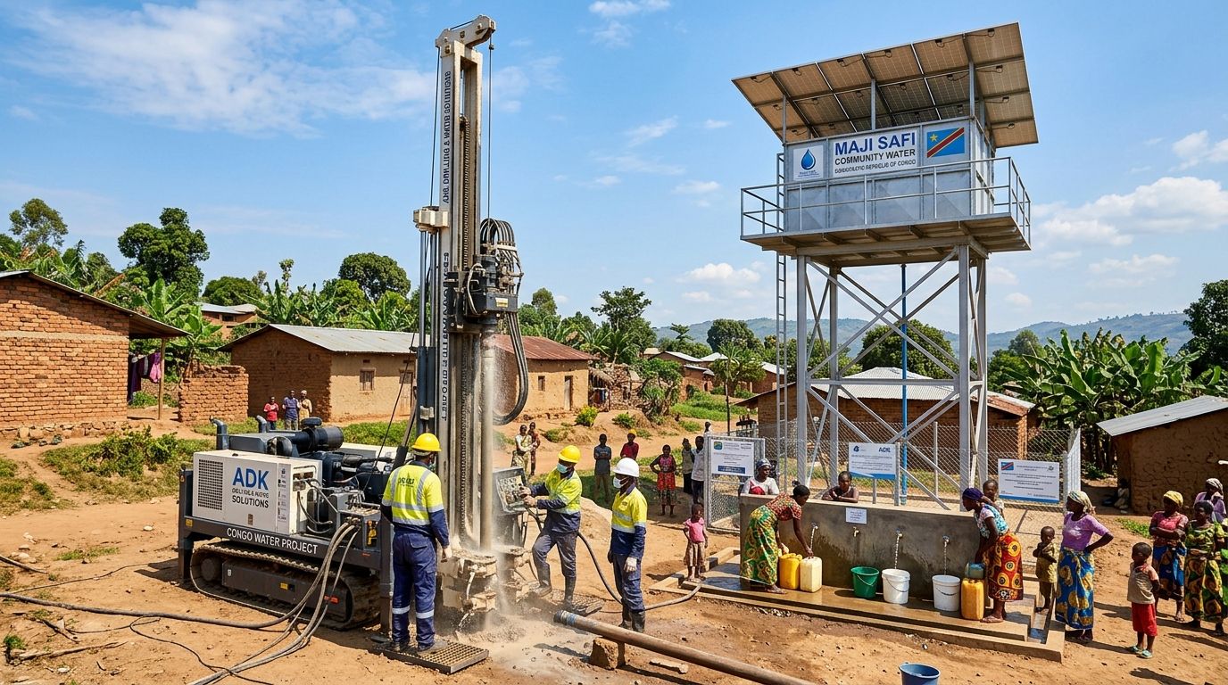 Programme National de 85 Forages Solaires & Adduction d'Eau Potable